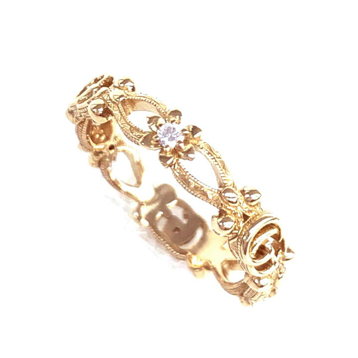 楽天市場】GUCCI グッチ フローラ K18YGリング 良好 13 ゴールドカラー  