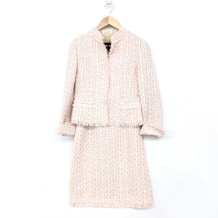 楽天市場】LANVIN ランバンコレクション ツイードセットアップ 良好 36 