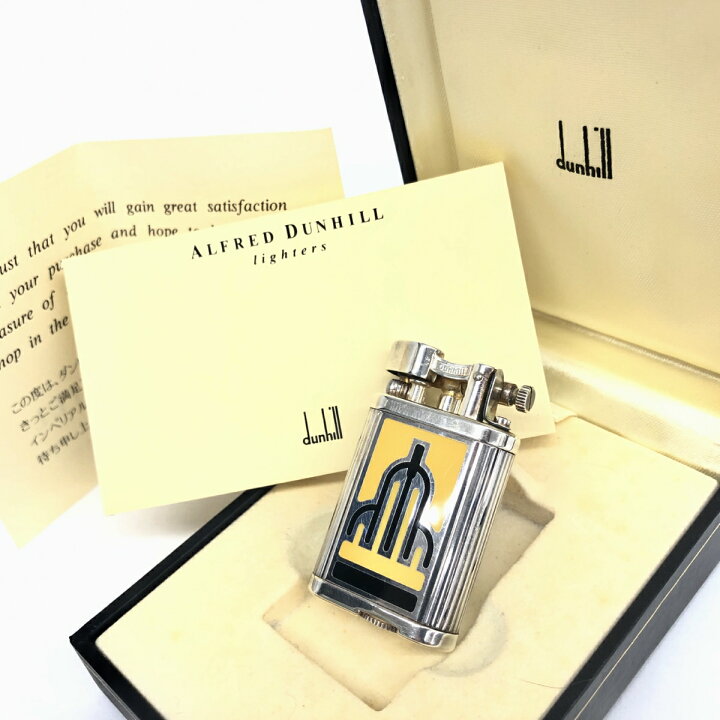 楽天市場】dunhill ダンヒル ユニーク UNIQUE ライター ケース付 