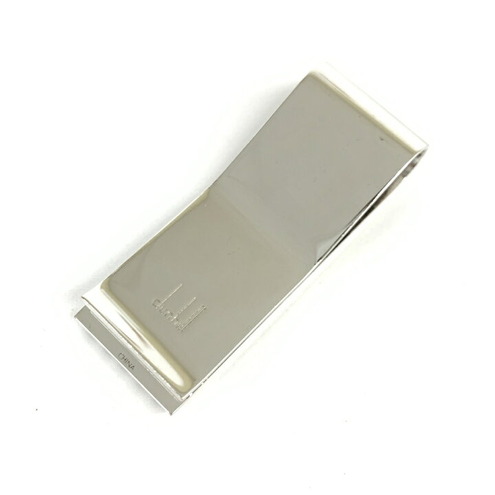 楽天市場】dunhill ダンヒル マネークリップ 良好 シルバーカラー 金属  