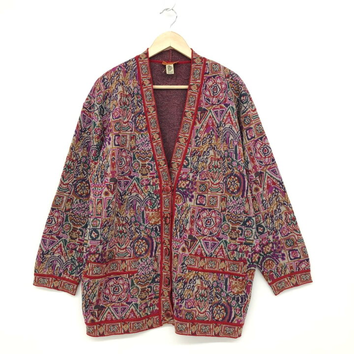 楽天市場】MISSONI ミッソーニ ウールカーディガン マルチカラー  