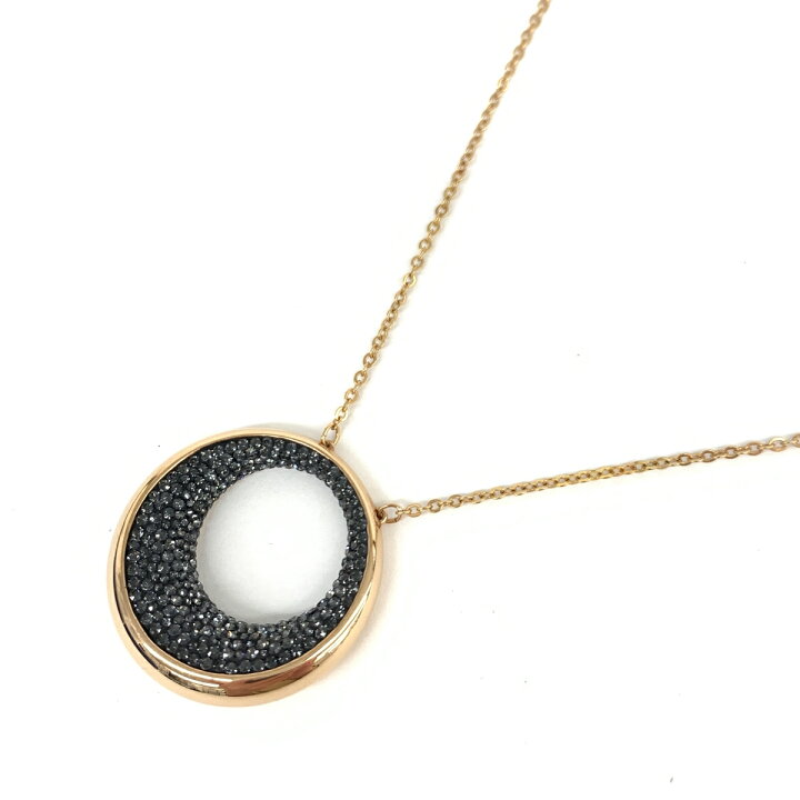 楽天市場】SWAROVSKI スワロフスキー ネックレス 美品 ブラック 