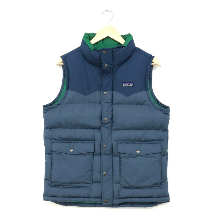 楽天市場】patagonia パタゴニア ダウンベスト サイズS ネイビー 