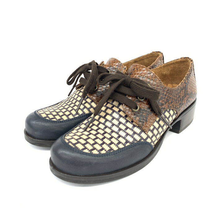 楽天市場】CHIE MIHARA チエミハラ レザーシューズ 36 ブラウン レザー 