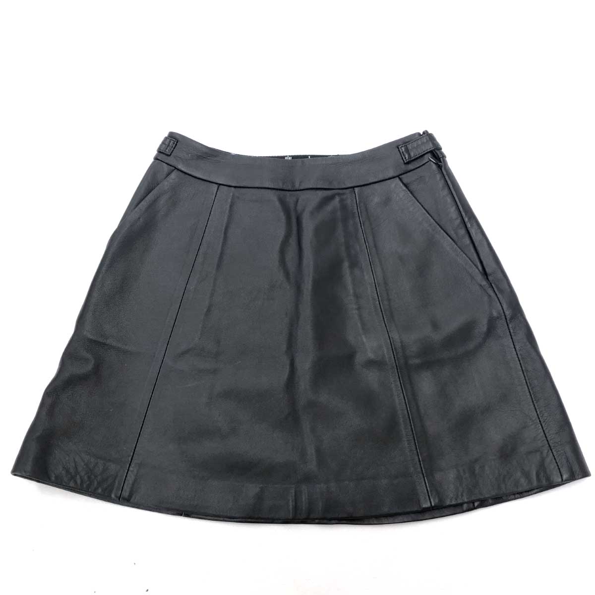 楽天市場】LOVELESS ラブレス レザースカート サイズ34 ブラック 羊革