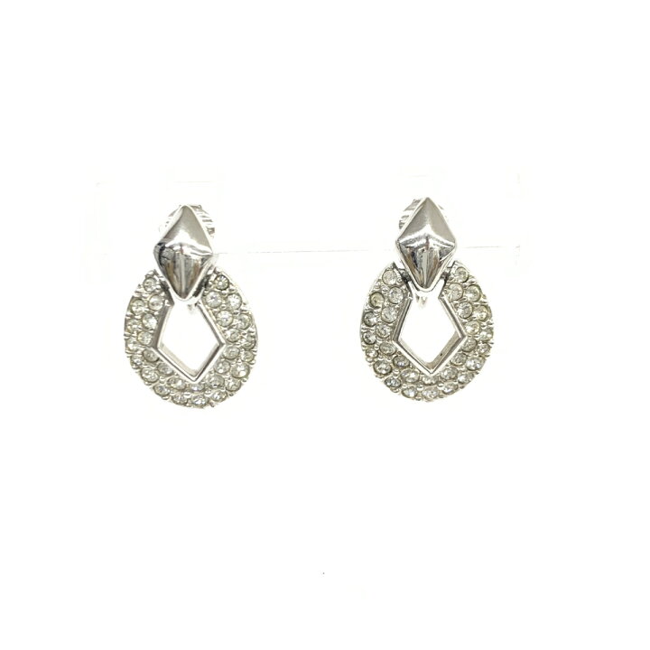 楽天市場】SWAROVSKI スワロフスキー イヤリング シルバーカラー  