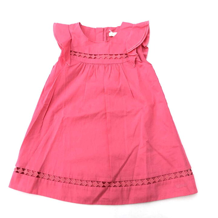 楽天市場】Chloe クロエ フリルワンピース 未使用品 キッズサイズ18M 