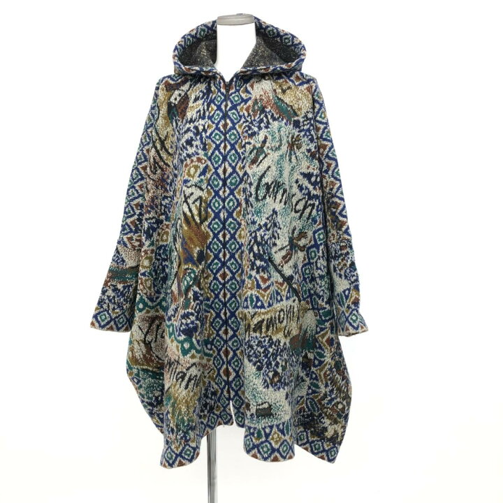 楽天市場】MISSONI ミッソーニ ポンチョ風コート マルチカラー 