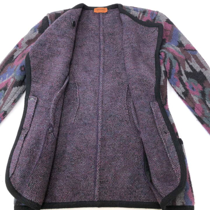 楽天市場】MISSONI ミッソーニ ジャケット サイズ：42 マルチカラー  