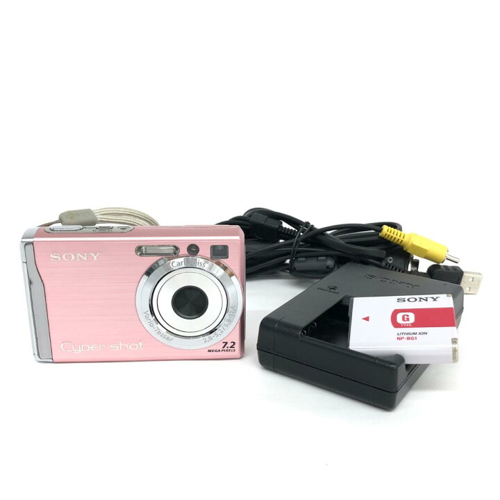 楽天市場】SONY ソニー コンパクトデジタルカメラ DSC-W80 ピンク 