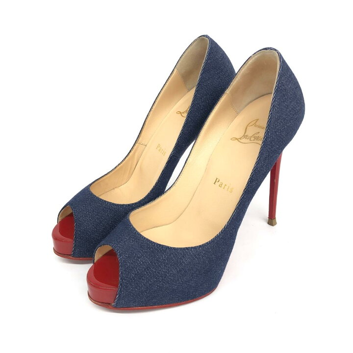 楽天市場】Christian Louboutin クリスチャンルブタン デニムパンプス 