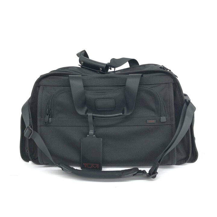 楽天市場】TUMI トゥミ ボストンバッグ 新品同様 22150DH ブラック  