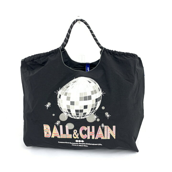 楽天市場】ball & chain ボール＆チェーン トートバッグ 良好 ブラック 