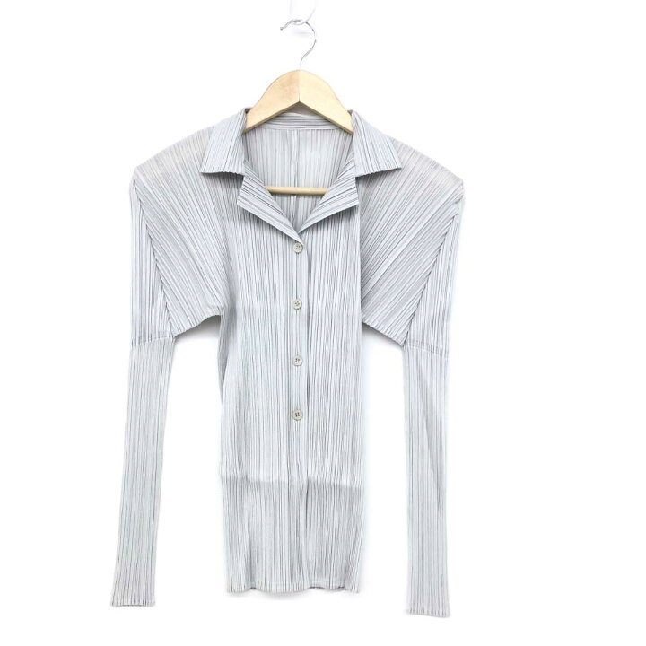 楽天市場】PLEATS PLEASE プリーツプリーズ 長袖シャツ 良好 サイズ3  