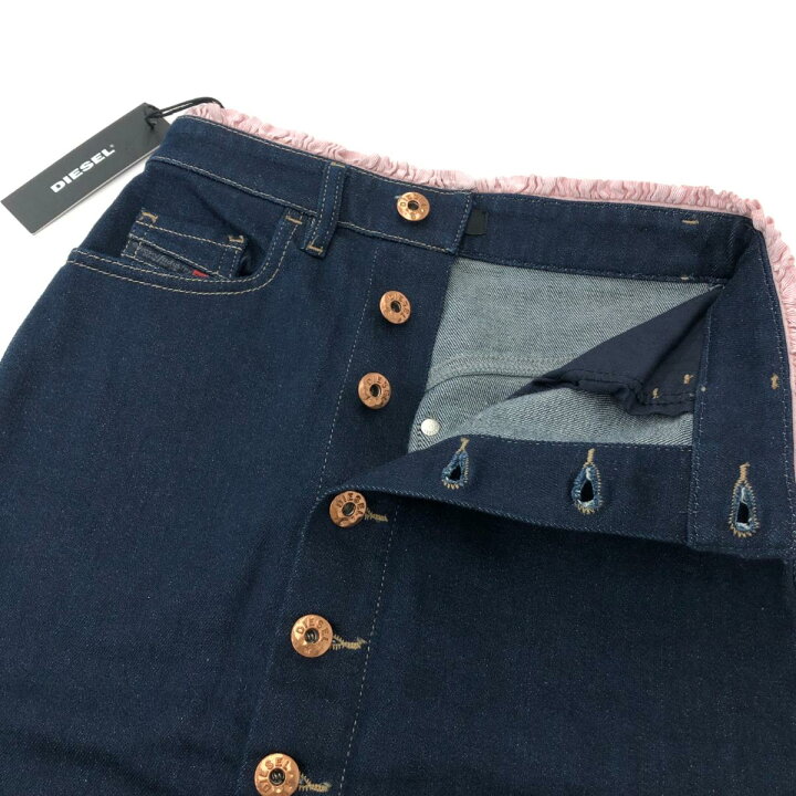 楽天市場】DIESEL ディーゼル デニムスカート 未使用品 23インチ  