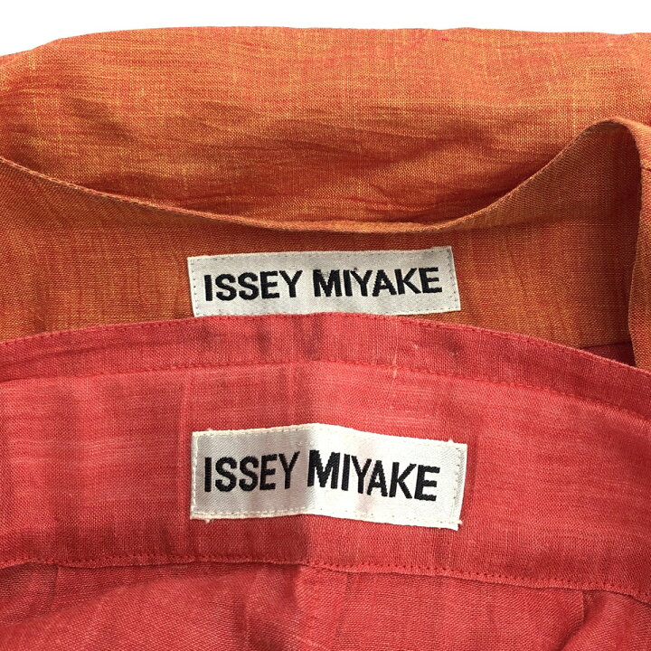 楽天市場】ISSEY MIYAKE イッセイミヤケ セットアップ Mサイズ レッド 