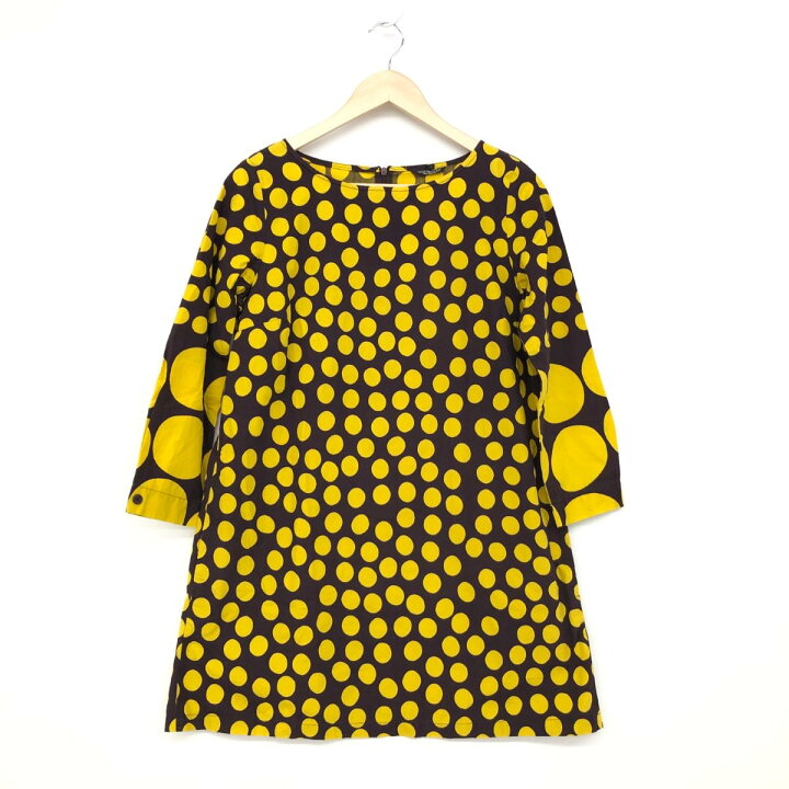 楽天市場】marimekko マリメッコ 長袖ワンピース 良好 サイズ34 