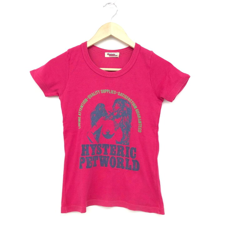楽天市場】HYSTERIC GLAMOUR ヒステリックグラマー 半袖Tシャツ ピンク 