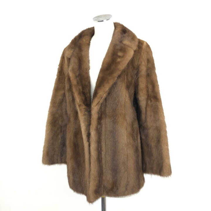 楽天市場】SAGA MINK ミンク ミンク毛皮コート サガミンク 11 ブラウン  
