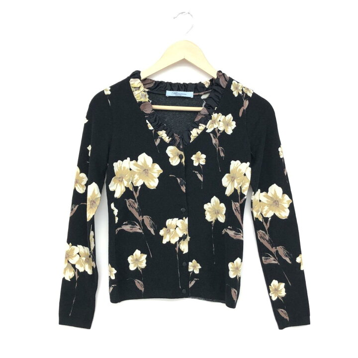 楽天市場】BLUMARINE ブルマリン カーディガン サイズI40 ブラック 