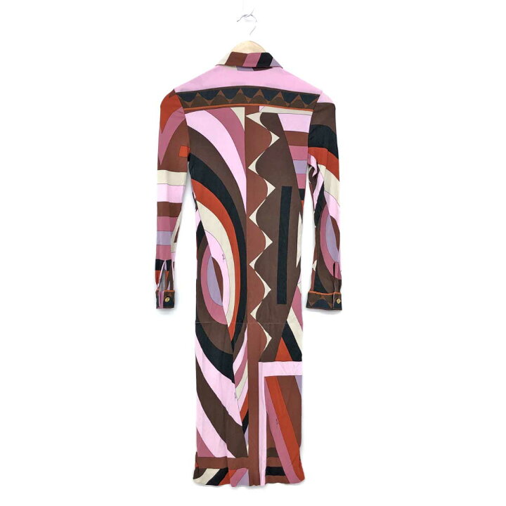 楽天市場】EMILIO PUCCI エミリオプッチ シャツワンピース サイズI40  