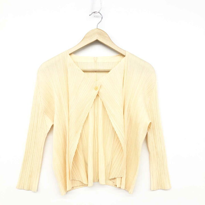 楽天市場】PLEATS PLEASE プリーツプリーズ カーディガン サイズ3  