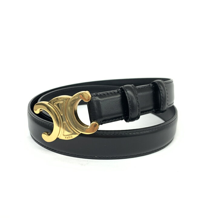 楽天市場】CELINE セリーヌ トリオンフ ベルト 美品 S-NE-0290  