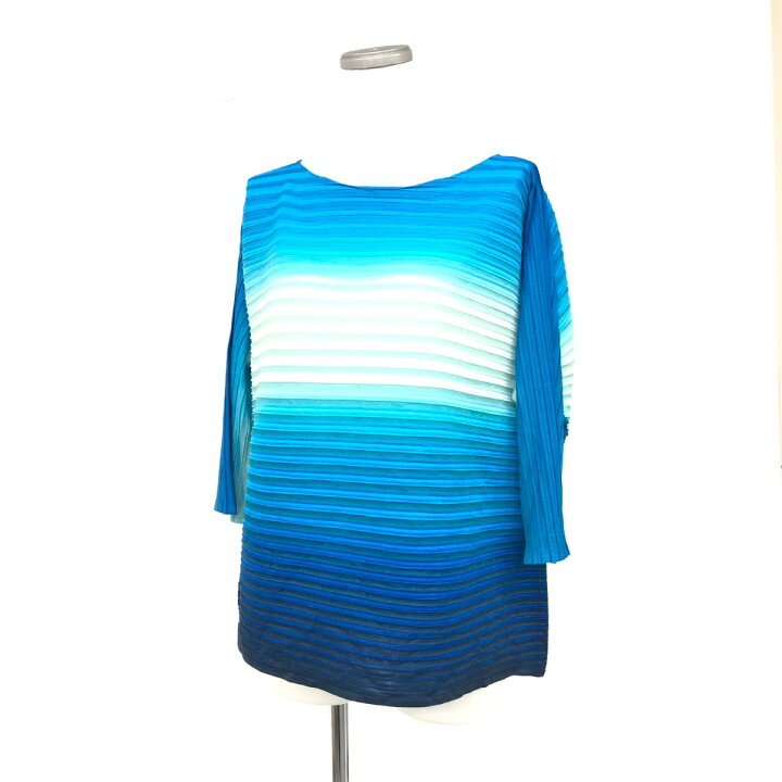 楽天市場】ISSEY MIYAKE イッセイミヤケ 七分袖カットソー 良好 
