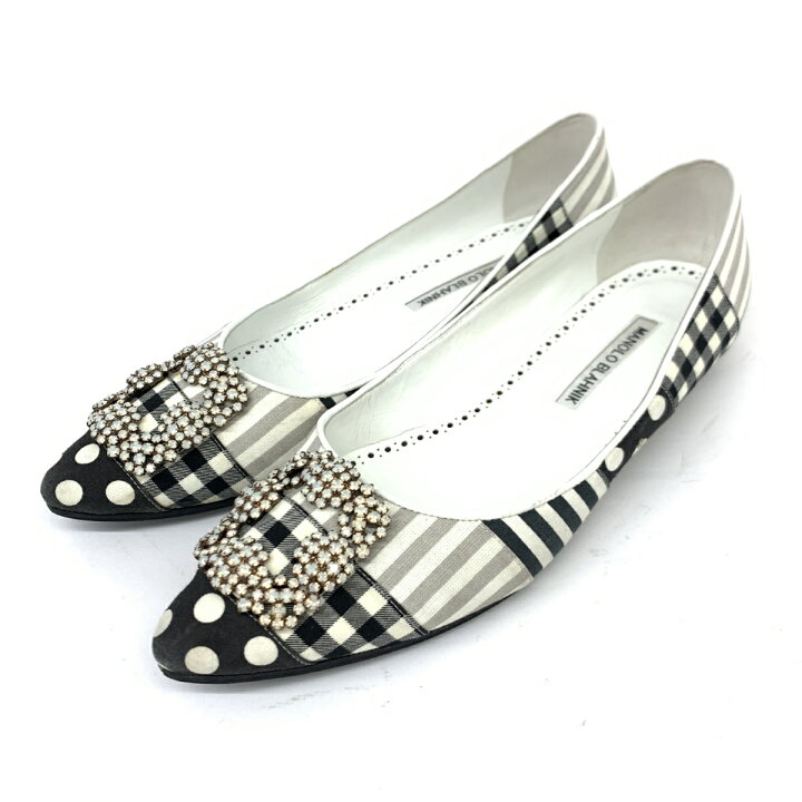 楽天市場】MANOLO BLAHNIK マノロブラニク パンプス 38 ブラック 