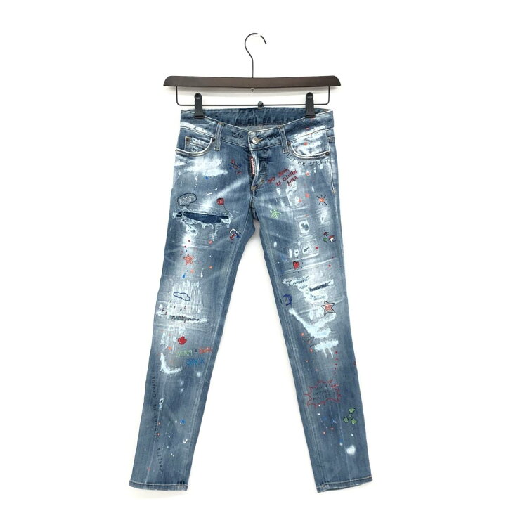 楽天市場】Dsquared2 ディースクエアード Jennifer Cropped Jean 