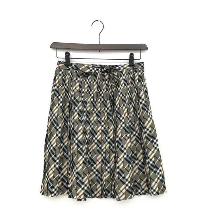 バーバリーブルーレーベルプリーツスカート38（楽天市場】BURBERRY 