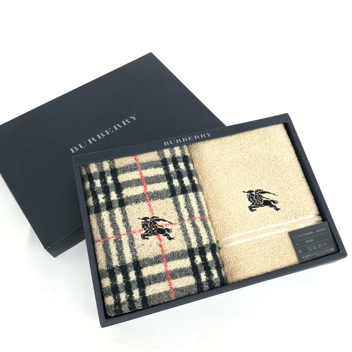 楽天市場】BURBERRY LONDON バーバリーロンドン タオルセット フェイス 