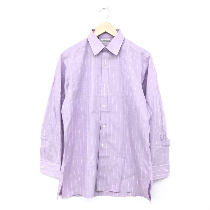 楽天市場】CHARVET シャルべ ドレスシャツ サイズ40 ピンク コットン 