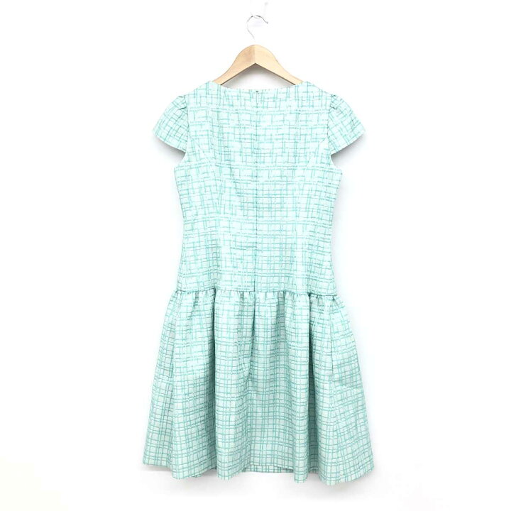 楽天市場】RENE ルネ 半袖ワンピース サイズ38 エメラルドグリーン  