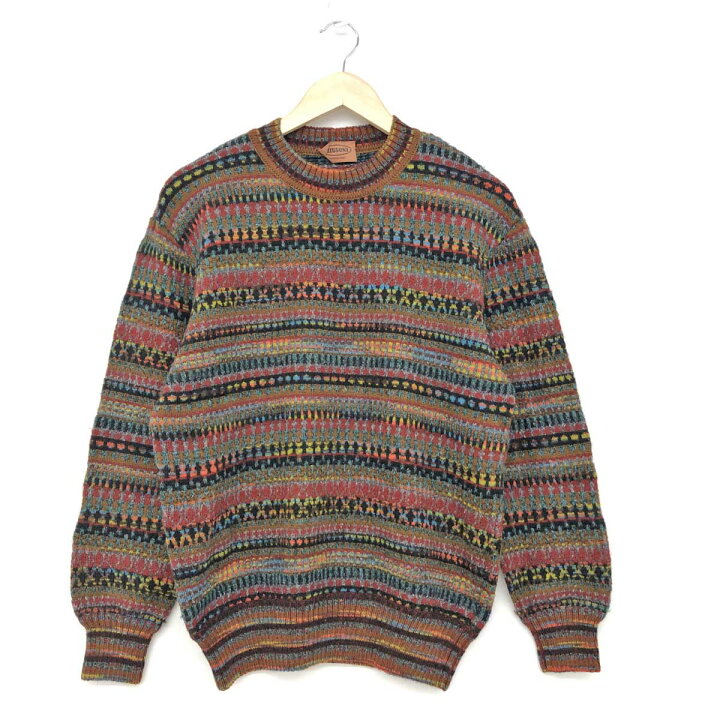 楽天市場】MISSONI ミッソーニ 長袖ニット 良好 マルチカラー ウール  