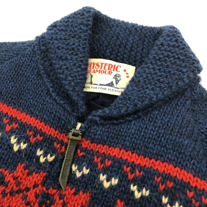 楽天市場】HYSTERIC GLAMOUR ヒステリックグラマー カウチンニット 