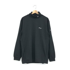 Munsingwear マンシングウェア タートルネックカットソー LLサイズ ブラック メンズ トップス 【中古】