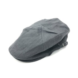 CA4LA カシラ 8パネル ハンチング 良好 グレー 麻 メンズ 帽子 ハット hat 服飾小物 【中古】