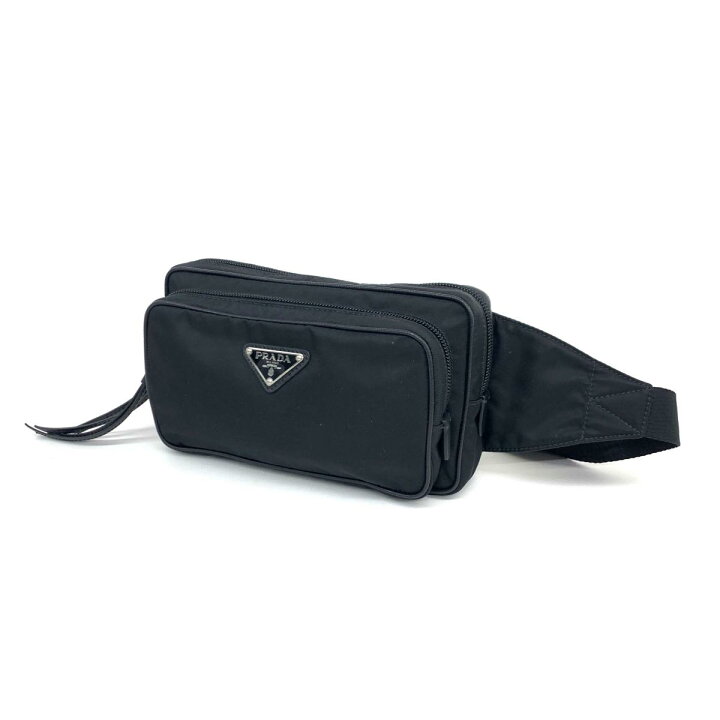 楽天市場】PRADA プラダ ボディバッグ 美品 1BL010 ブラック ナイロン  