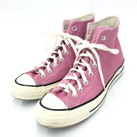 CONVERSE コンバース チャックテイラー スニーカー 9.5 CT70HI ピンク メンズ 靴 シューズ sneakers 【中古】