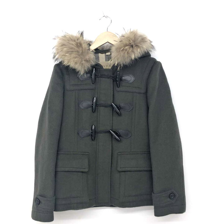 楽天市場】Burberry Brit バーバリーブリット ダッフルコート 良好 