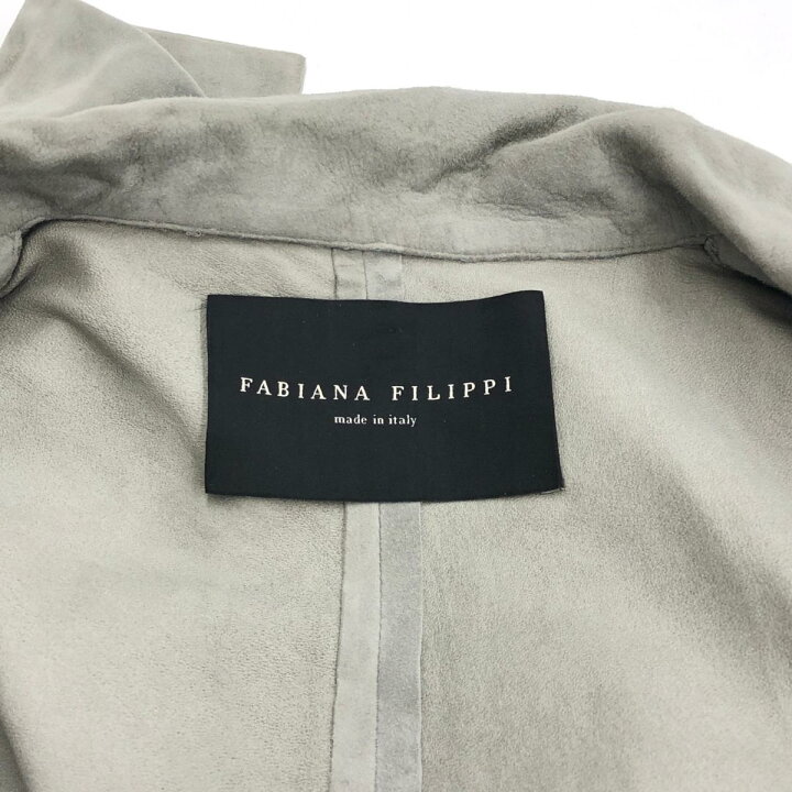 楽天市場】FABIANA FILIPPI ファビアナフィリッピ レザーコート XS 
