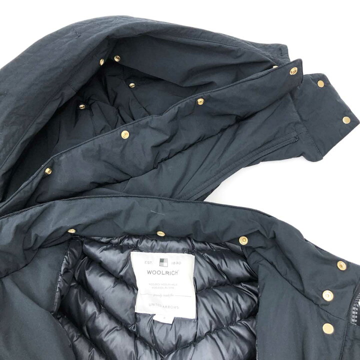 楽天市場】WOOLRICH ウールリッチ ダウンジャケット サイズS ネイビー  