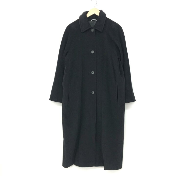 楽天市場】MAX MARA マックスマーラ ロングコート サイズI38 ブラック 