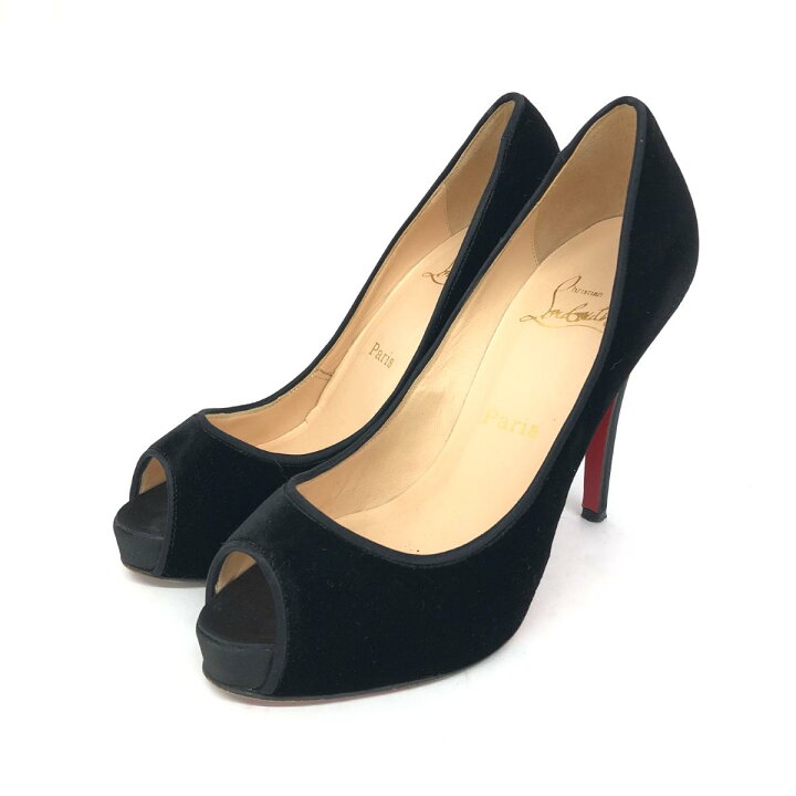 楽天市場】Christian Louboutin クリスチャンルブタン オープントゥ 