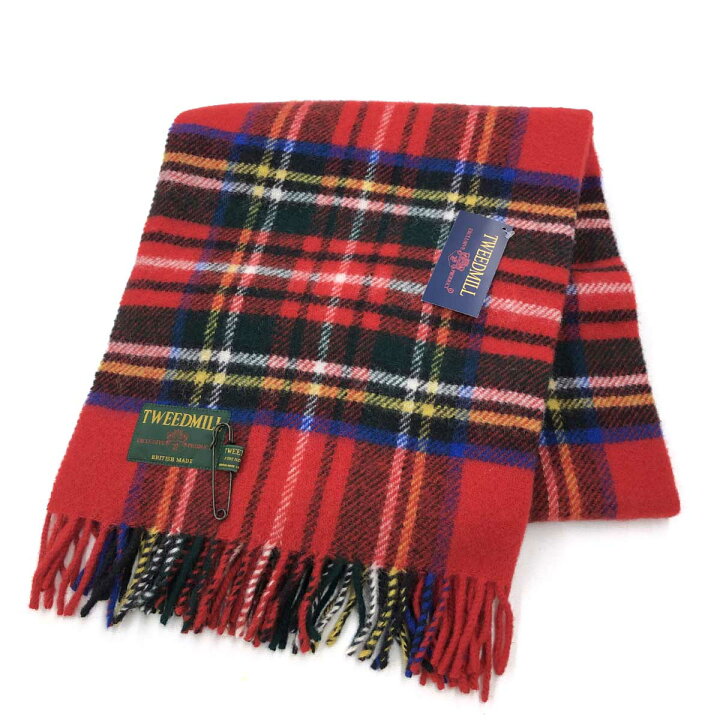 楽天市場】TWEEDMILL ツイードミル 大判ストール 未使用品 