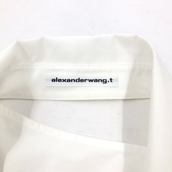楽天市場】ALEXANDER WANG アレキサンダーワン 長袖シャツワンピース 2 