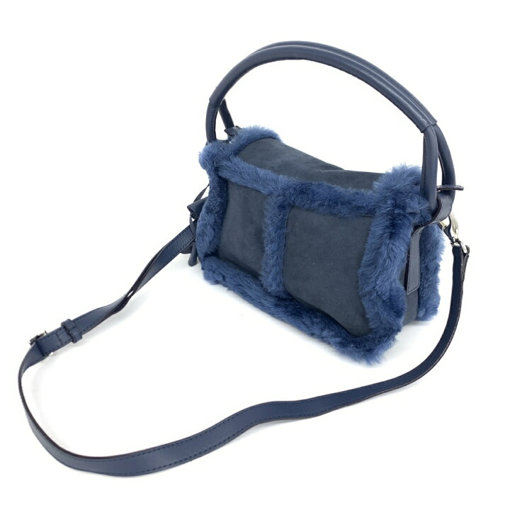 楽天市場】銀座かねまつ ギンザカネマツ ショルダーバッグ 良好 ブルー  