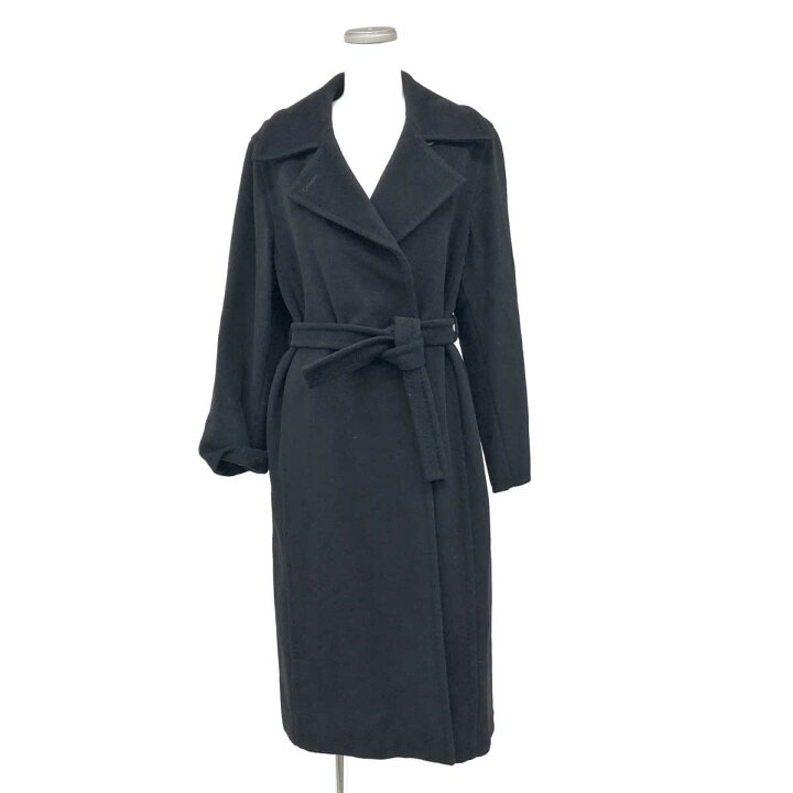 楽天市場】MAX MARA マックスマーラ ロングコート サイズ38 ブラック  