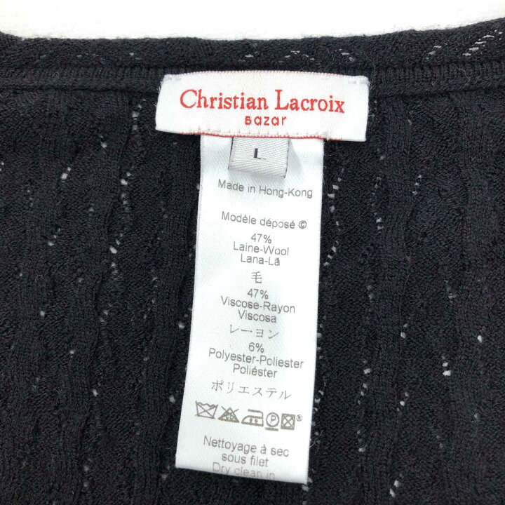 楽天市場】Christian Lacroix クリスチャンラクロワ Vネック 